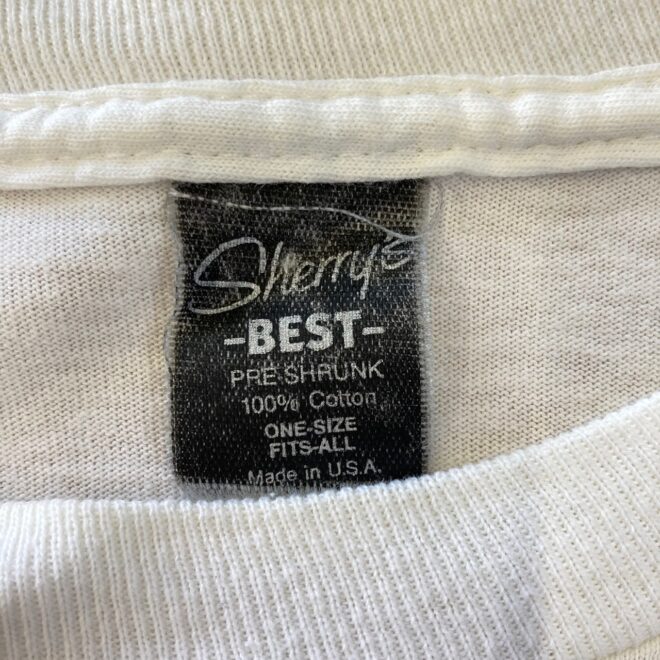 ヴィンテージTシャツのタグの画像
